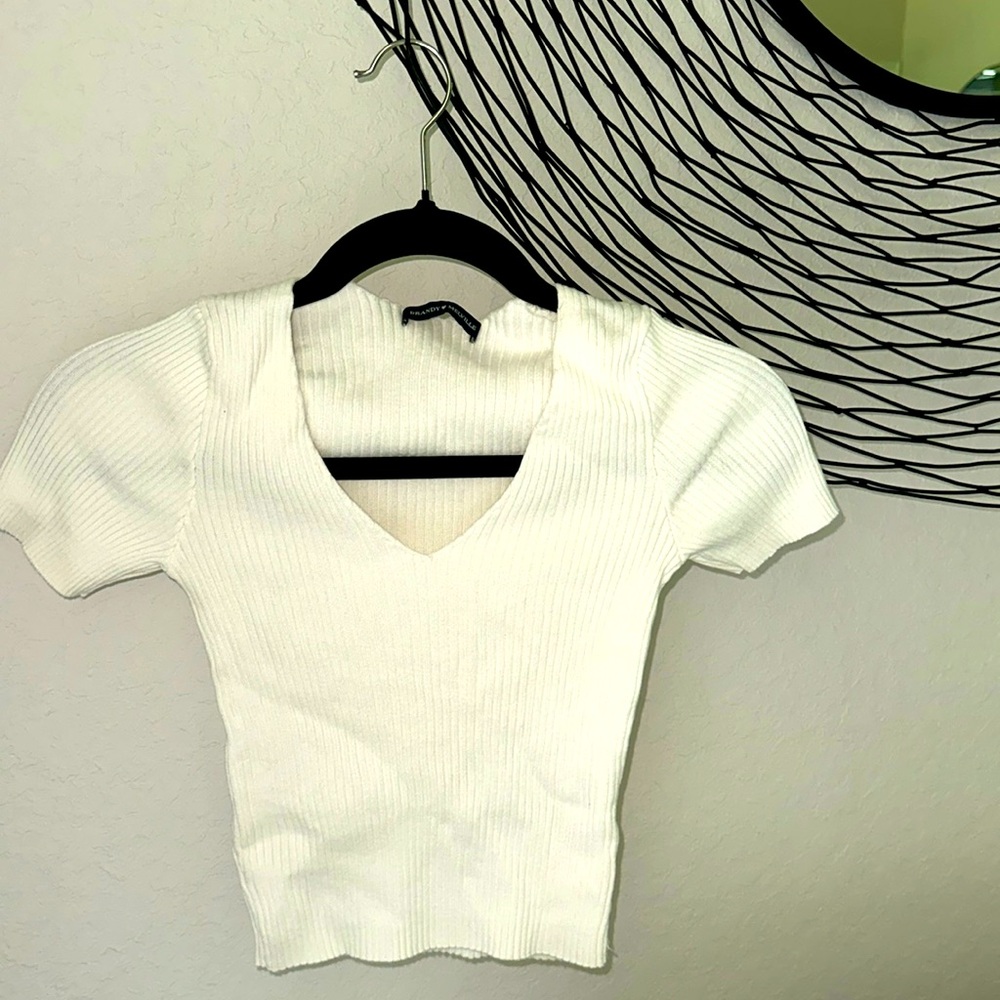 Brandy Melville Baby knit Tee
